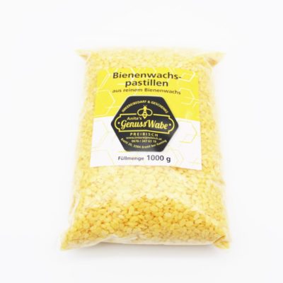 Bienenwachspastillen 100%  20kg