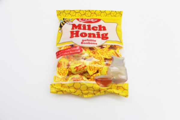 Milch - Honig - Bonbons