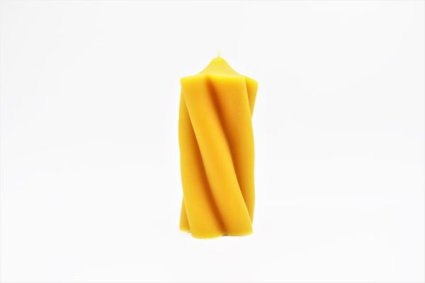 Zierkerze gedreht-Natur Produkt