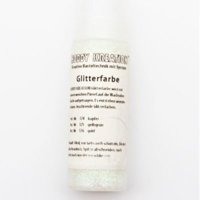 Glitterfarbe Schnee 50ml