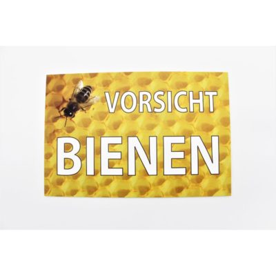 Warnschild “ Vorsicht Bienen“