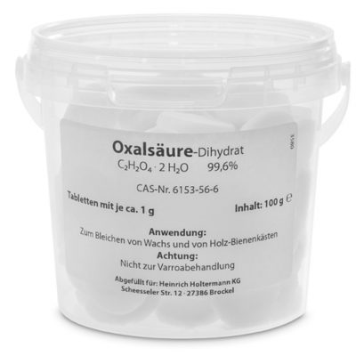 Oxalsäuretabletten