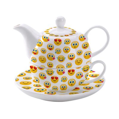 Tea for one Set „Smileys“