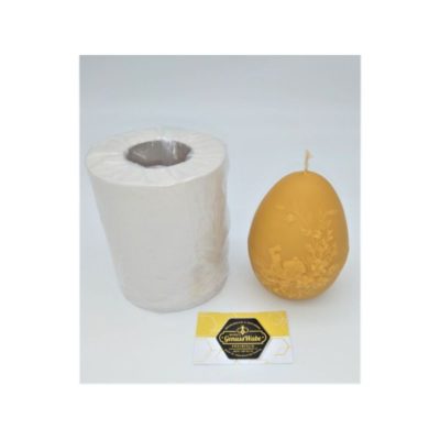Gießform Grosses Osterei mit Relief